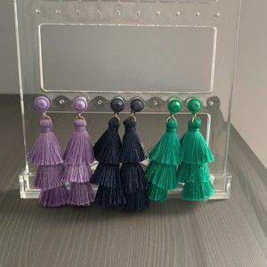 Jcrew Tassel Earring Set